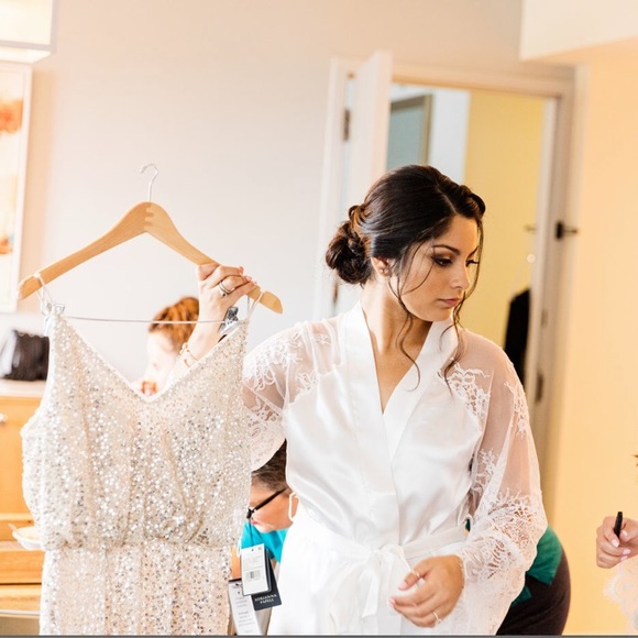 Bridal Party Robe, Bride Robe, Bridesmaid Robe - Picture 2 of 5